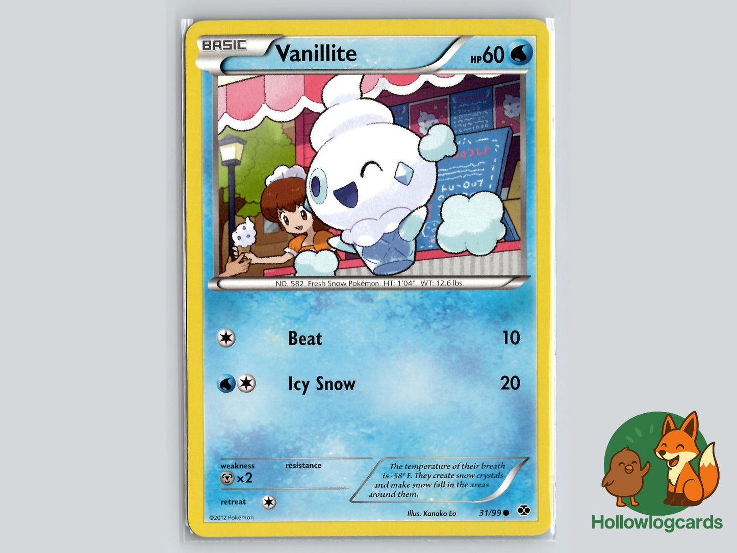 Vanillite (31/99) - Next Destinies Pokémon Card