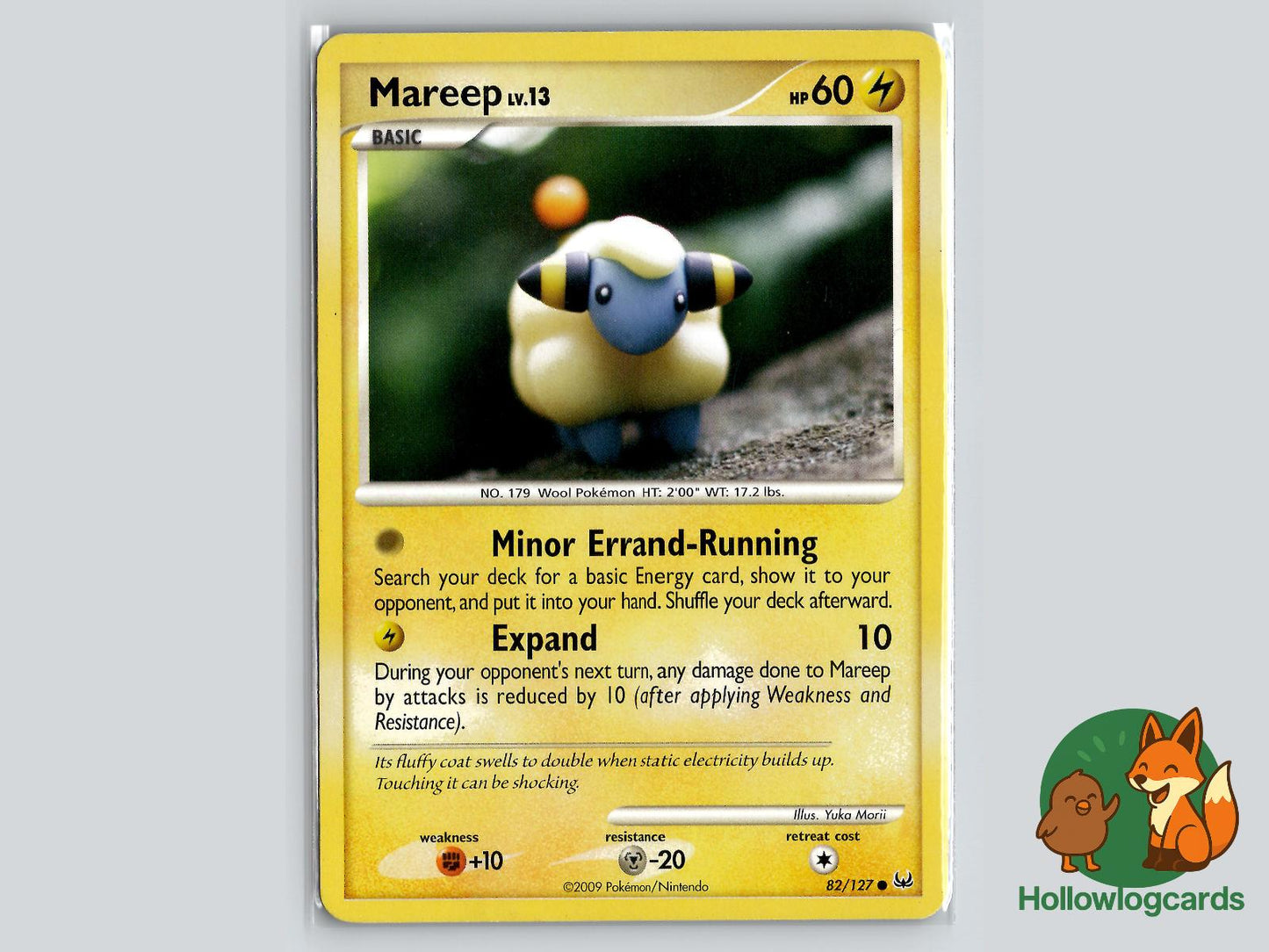 Mareep (82/127) - Platinum Pokémon Card