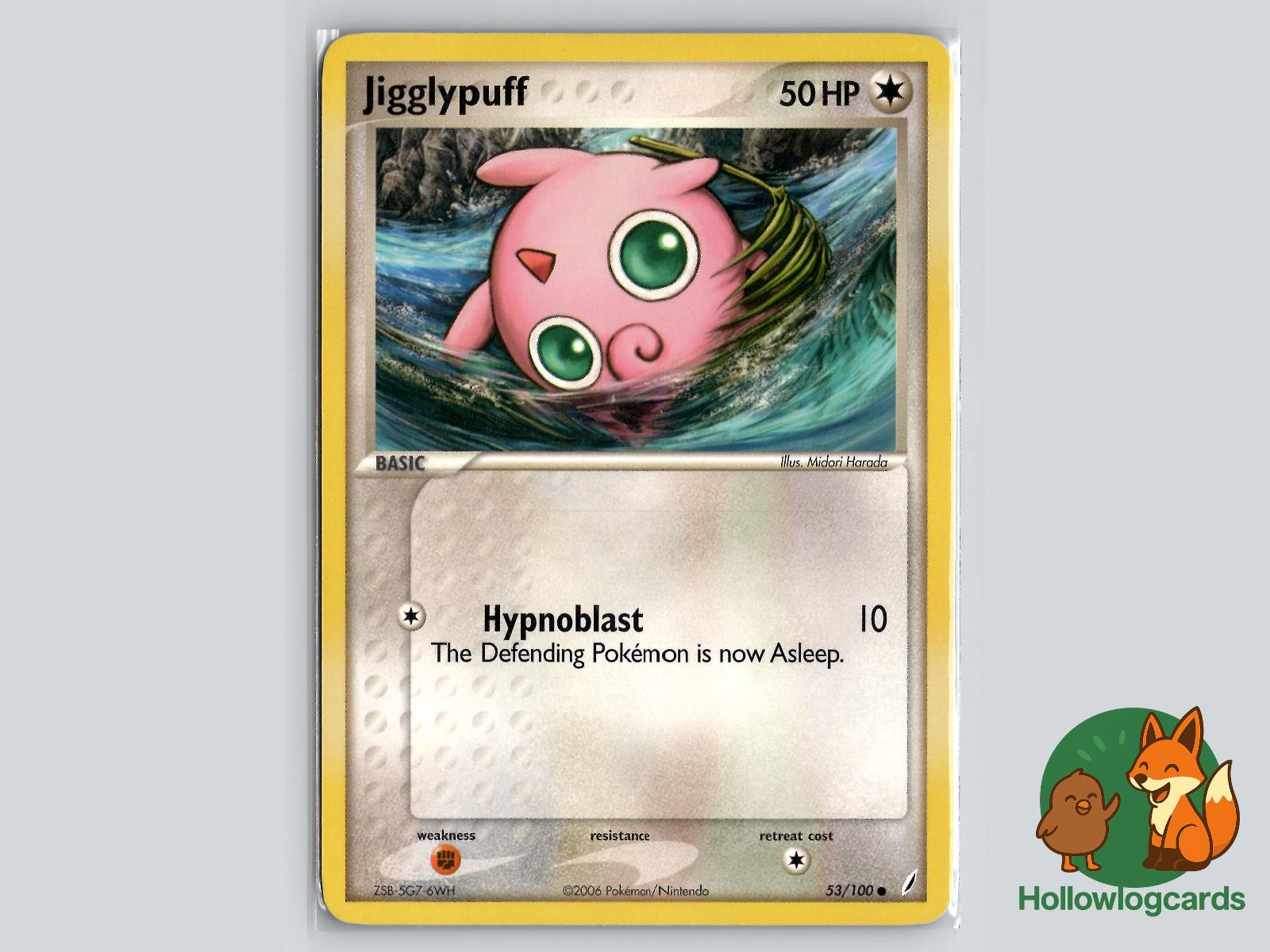 Jigglypuff (53/100) - Crystal Guardians Pokémon Card