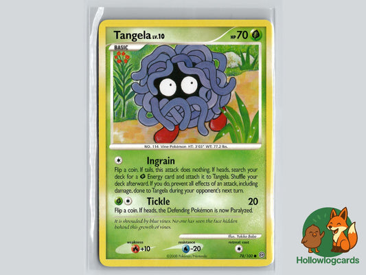 Tangela (78/100) - Stormfront Pokémon Card