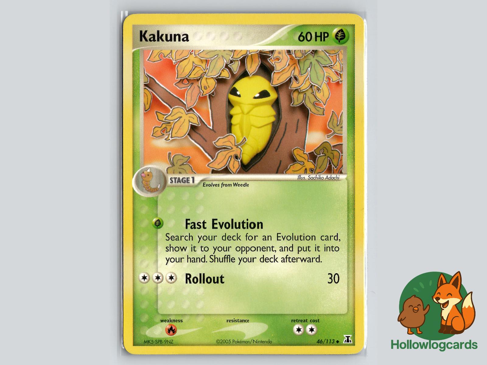 Kakuna (46/113) - Delta Species Pokémon Card
