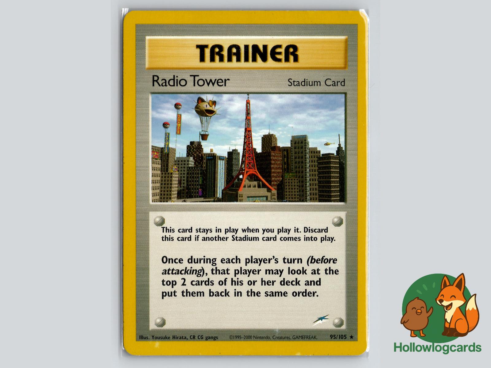 Radio Tower (95/105) - Neo Destiny Pokémon Card