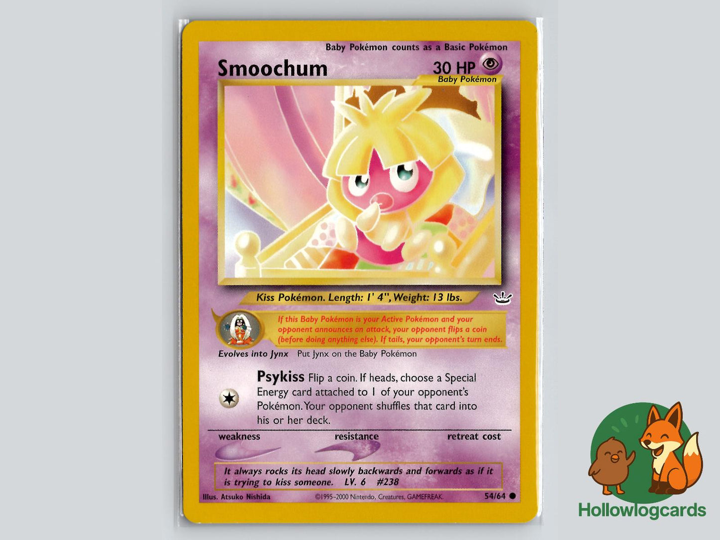 Smoochum (54/64) - Neo Revelation Pokémon Card