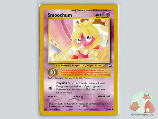 Smoochum (54/64) - Neo Revelation Pokémon Card