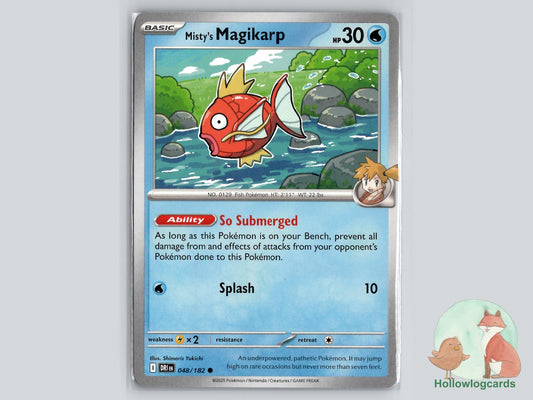 Misty's Magikarp (048/182) - Destined Rivals Pokémon Card