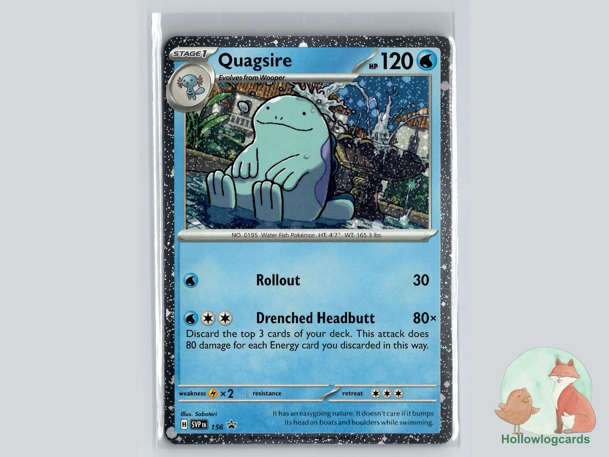 Quagsire (156) - Scarlet & Violet Pokémon Card