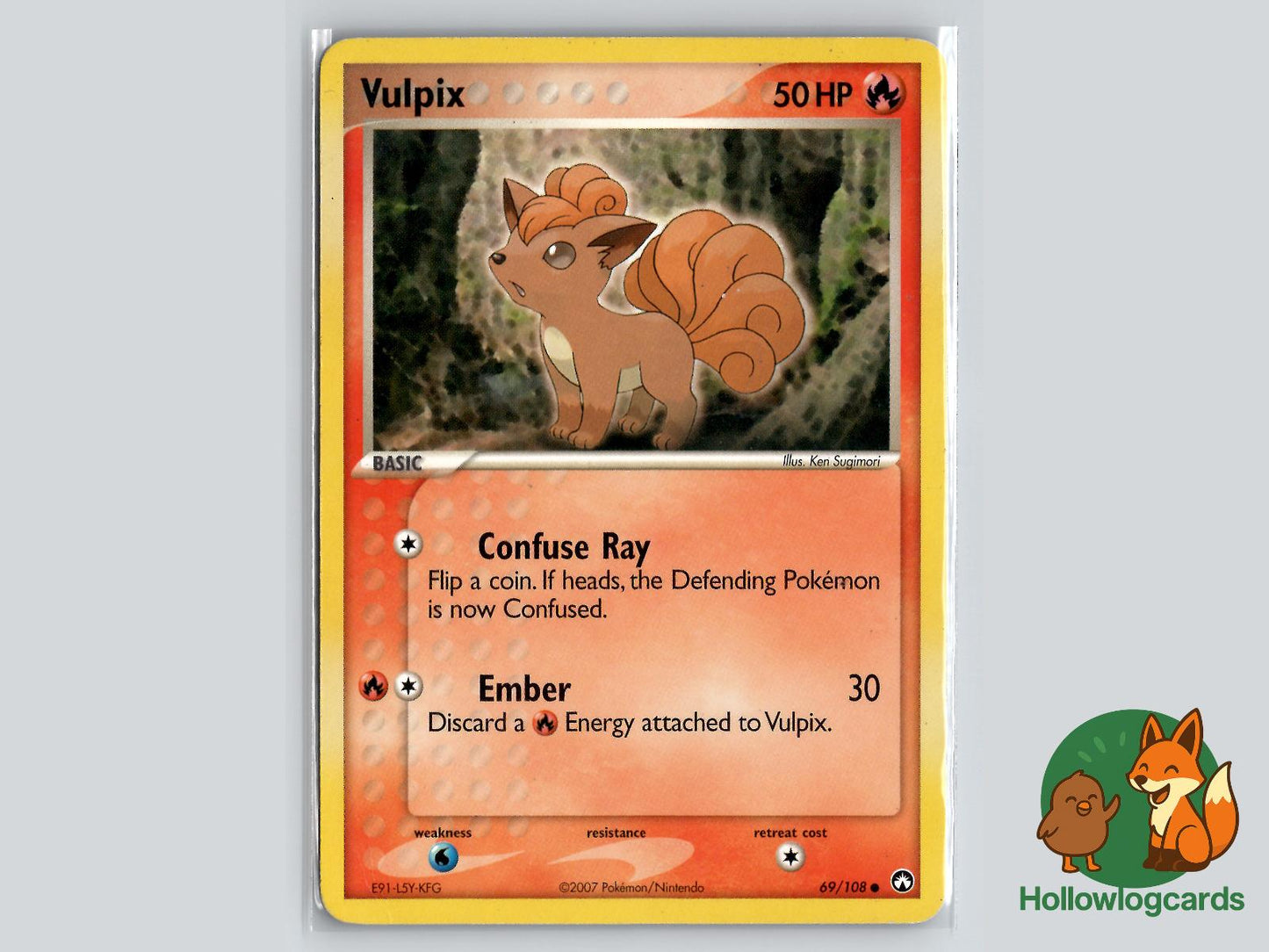 Vulpix (69/108) - Power Keepers Pokémon Card