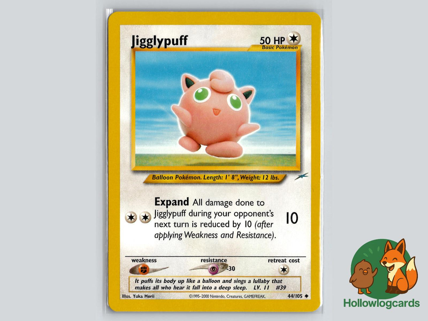 Jigglypuff (44/105) - Neo Destiny Pokémon Card