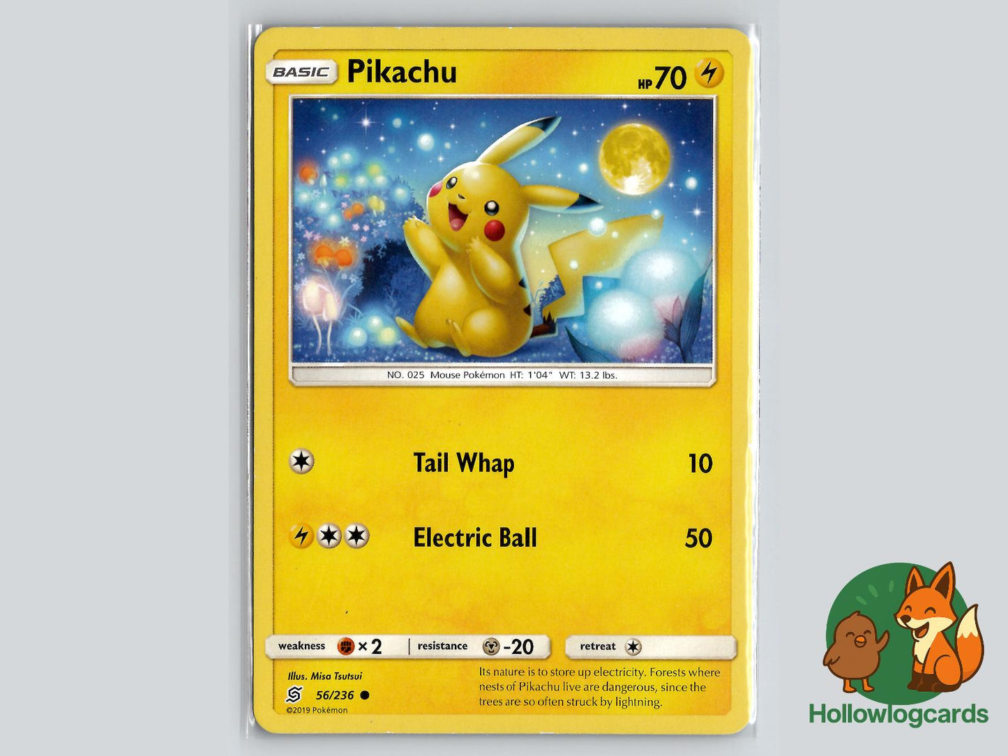 Pikachu (56/236) - Unified Minds Pokémon Card