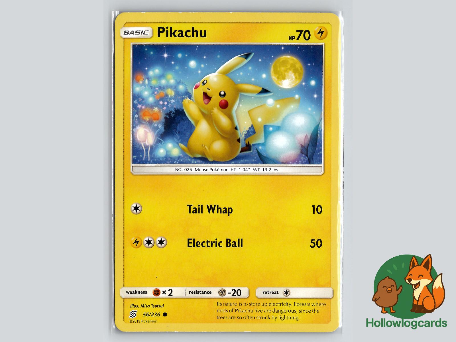 Pikachu (56/236) - Unified Minds Pokémon Card