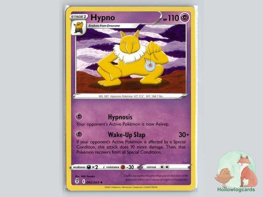 Hypno (062/203) - Evolving Skies Pokémon Card