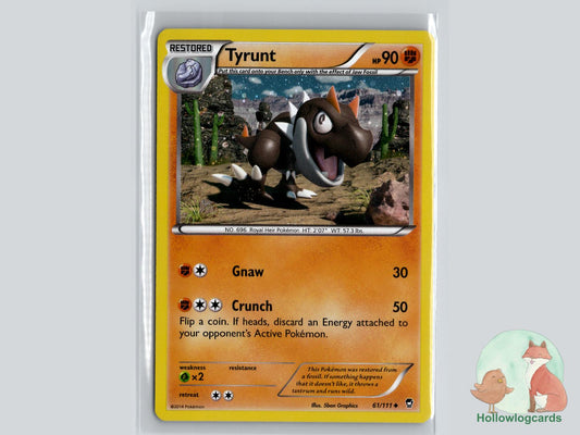 Tyrunt (061/111) Pokémon Card