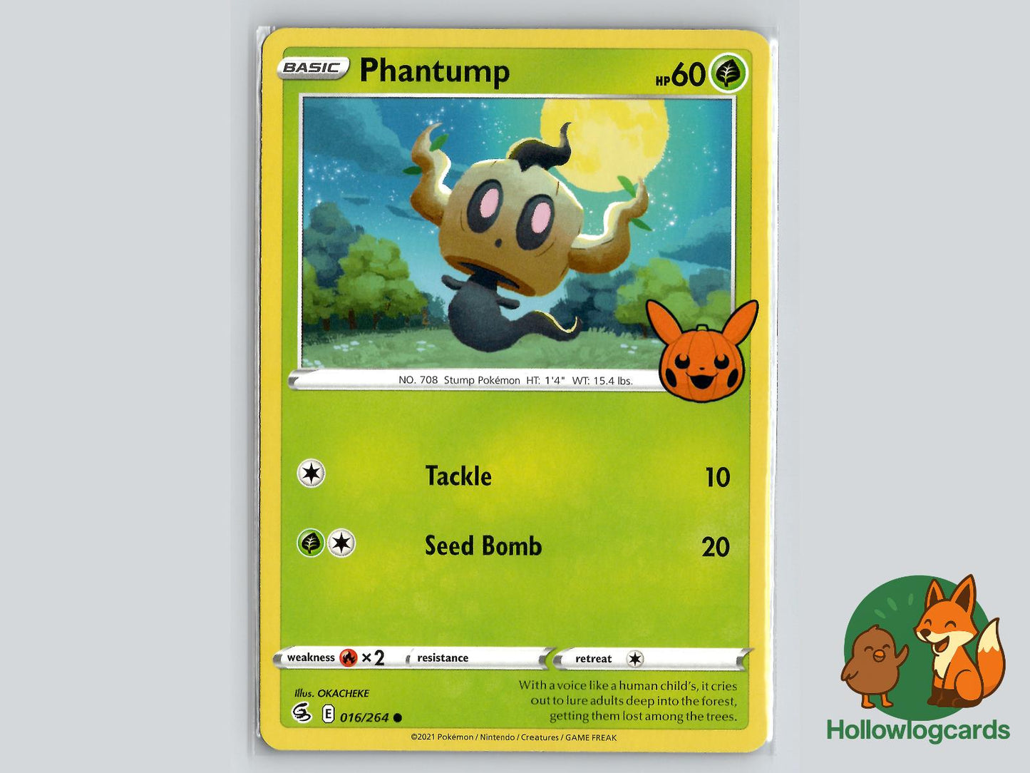 Phantump (016/264) Pokémon Card