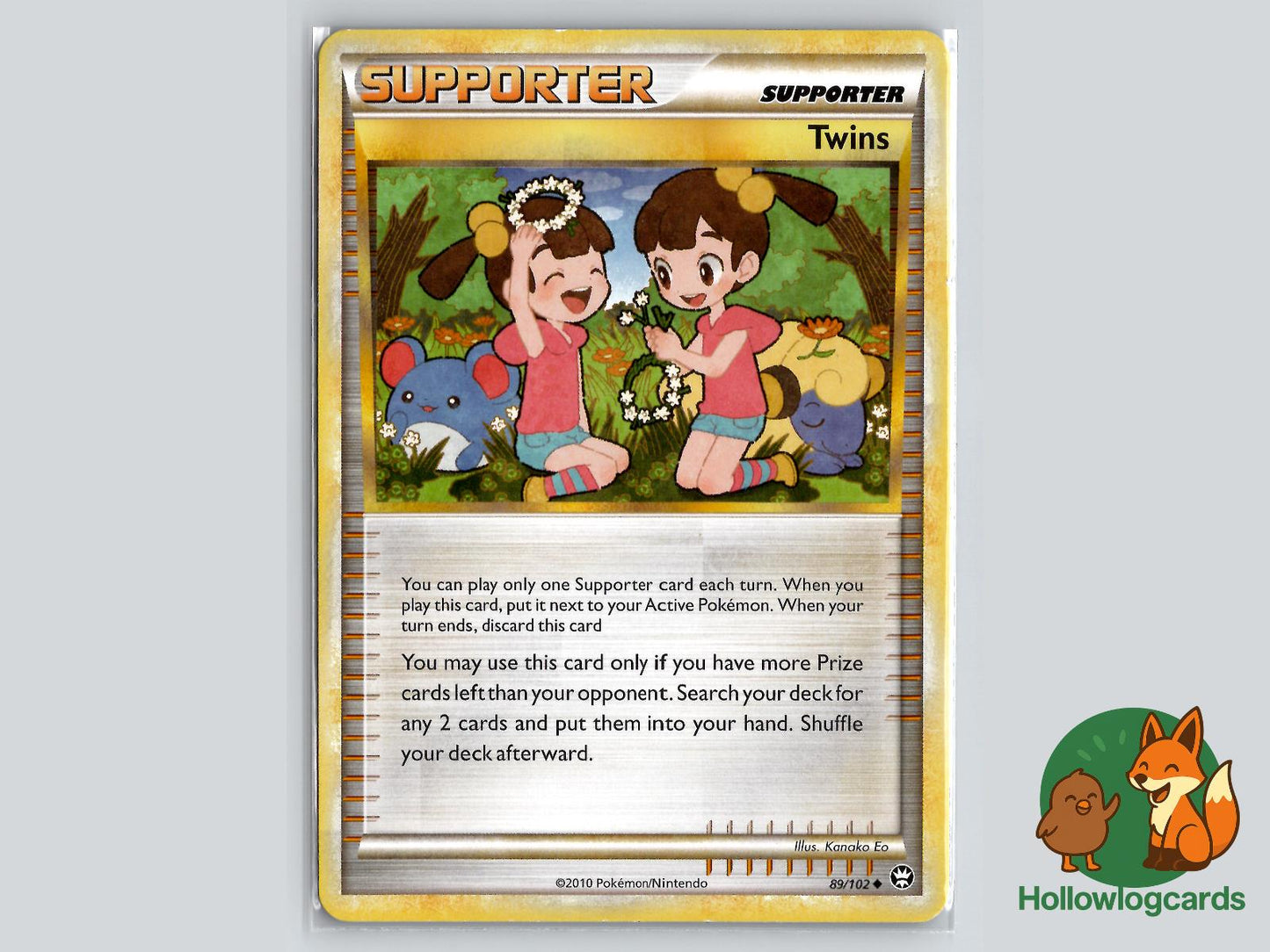 Twins (89/102) - Triumphant Pokémon Card