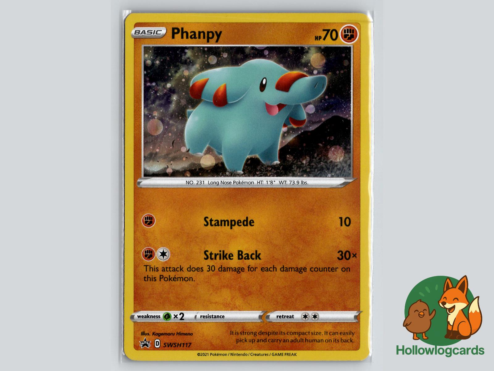 Phanpy (SWSH117) - Sword & Shield Pokémon Card