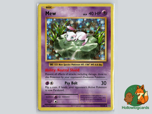 Mew (53/108) - Evolutions Pokémon Card