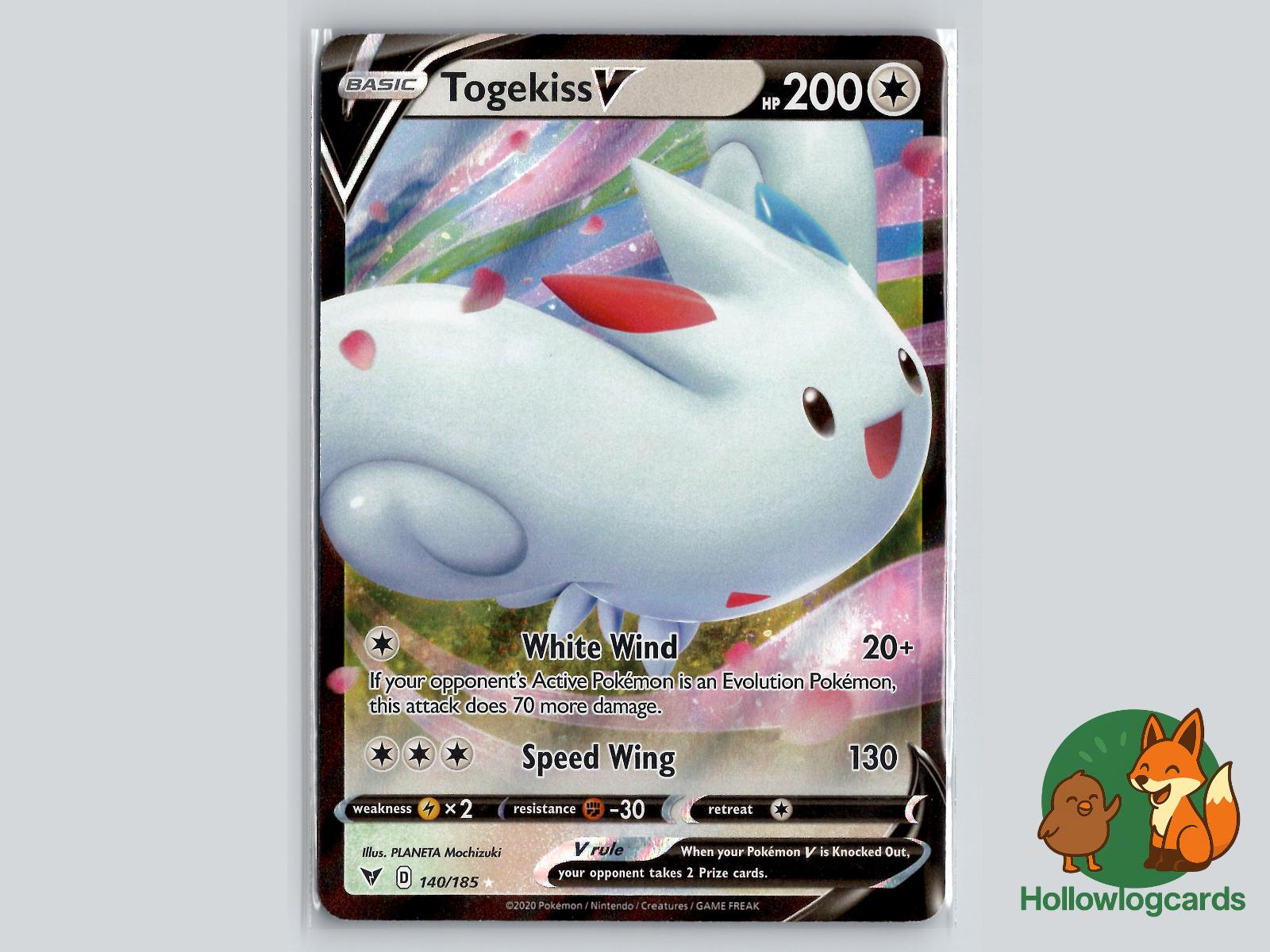 Togekiss V (140/185) - Vivid Voltage Pokémon Card