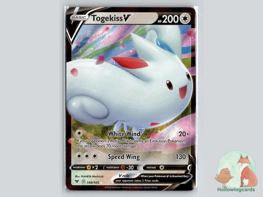 Togekiss V (140/185) - Vivid Voltage Pokémon Card