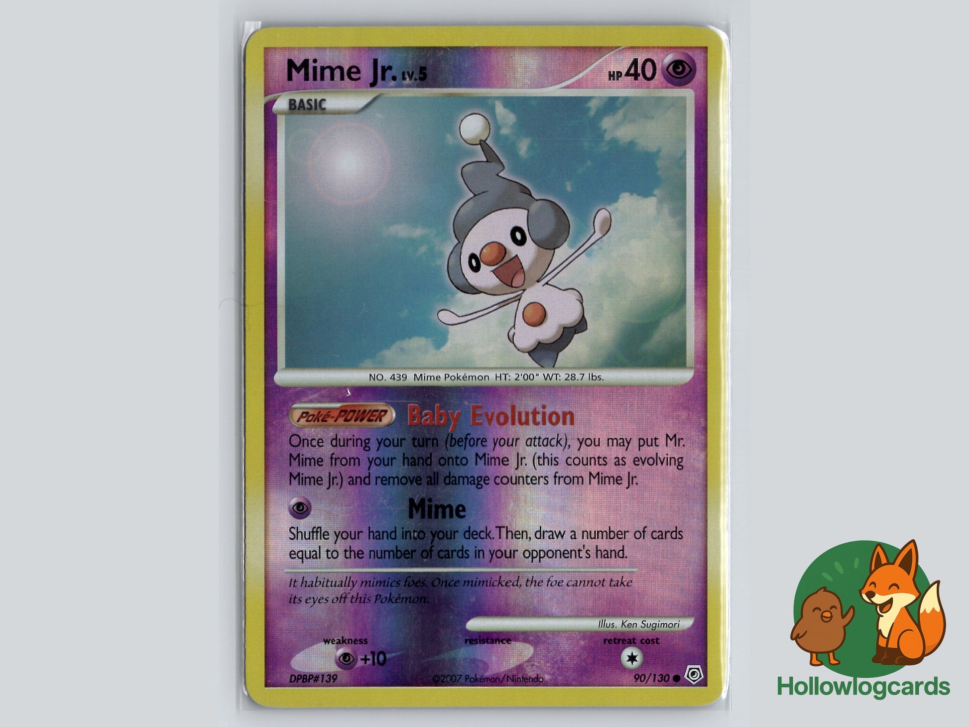 Image of Mime Jr. Diamond and Pearl (DP) #90
