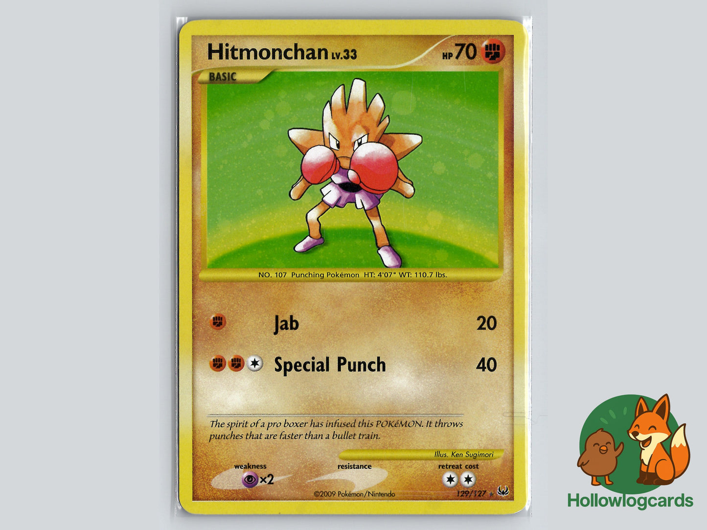 Image of Hitmonchan Platinum (PL) #129