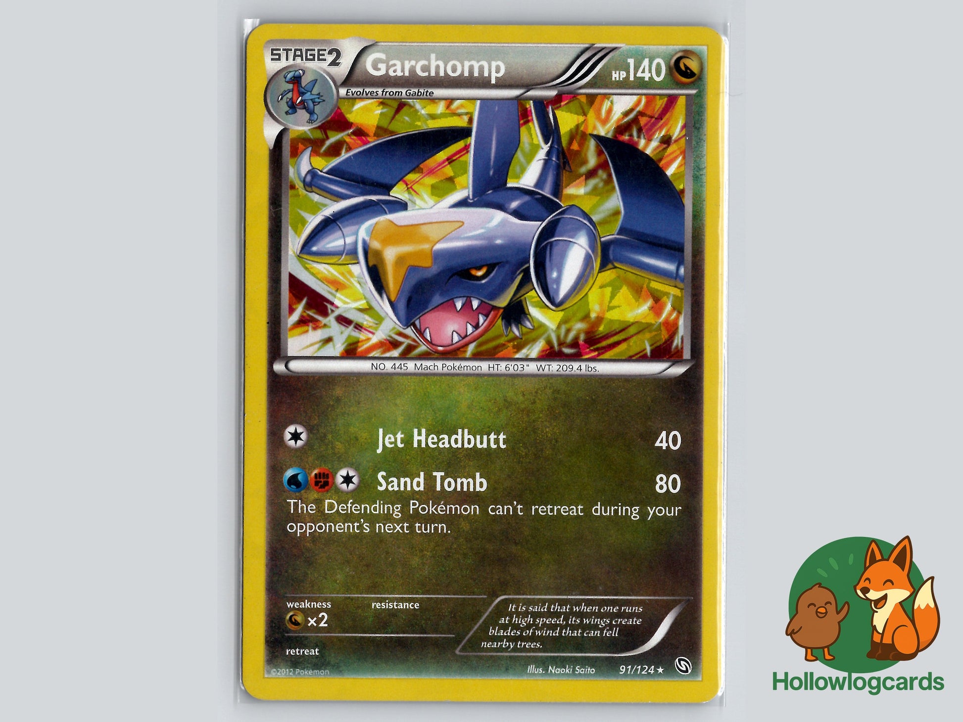 Image of Garchomp Dragons Exalted (DRX) #91