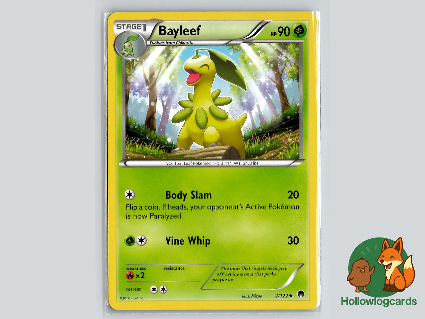 Bayleef (2/122) - BREAKpoint Pokémon Card