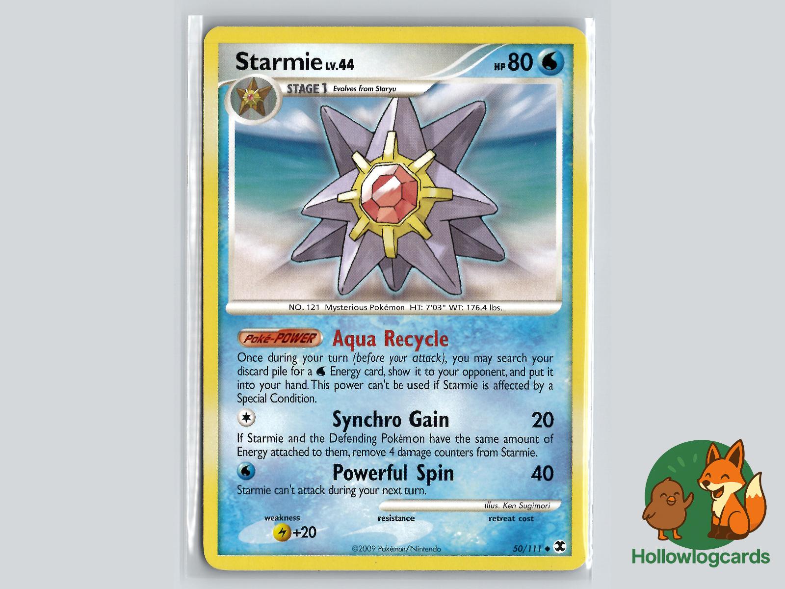 Starmie (50/111) - Rising Rivals Pokémon Card