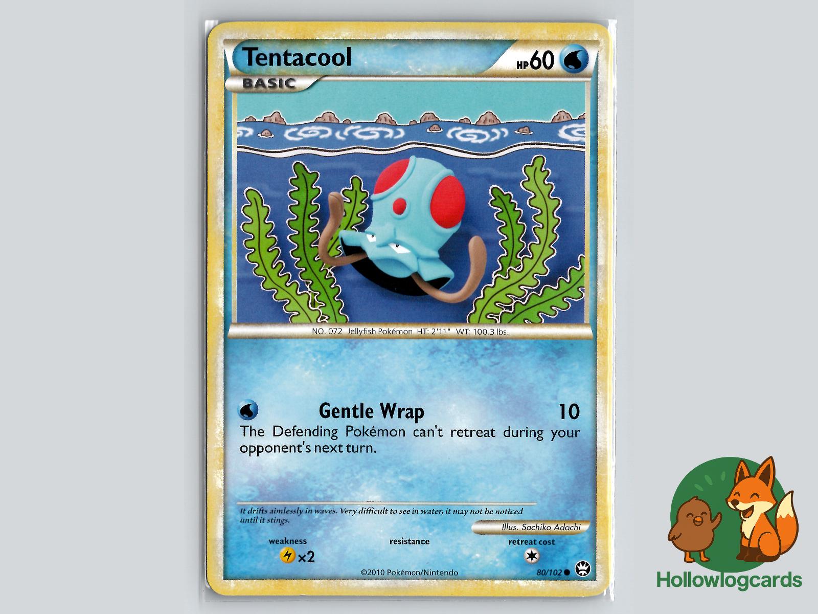 Tentacool (80/102) - Triumphant Pokémon Card