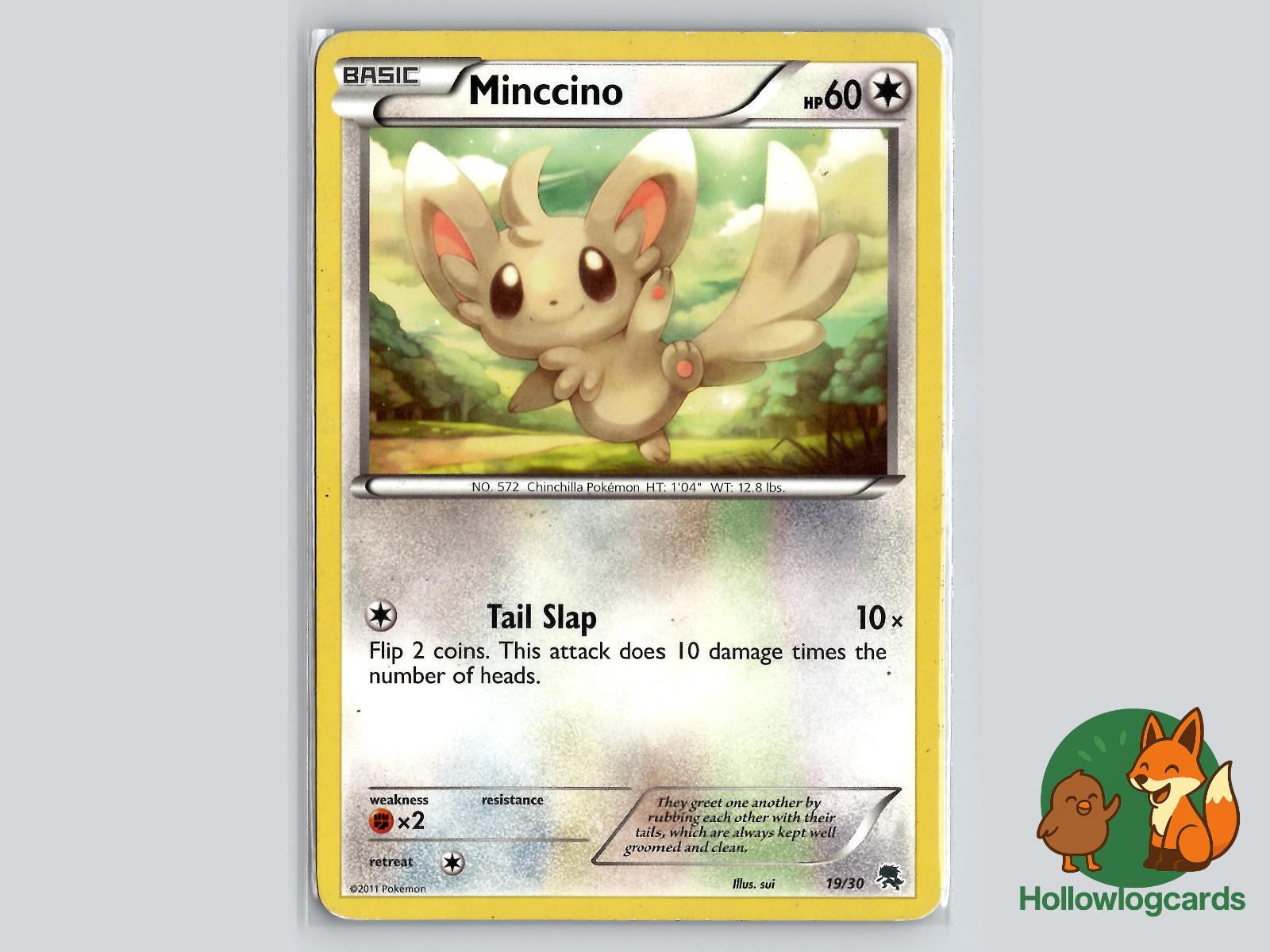 Minccino (19/30) Pokémon Card