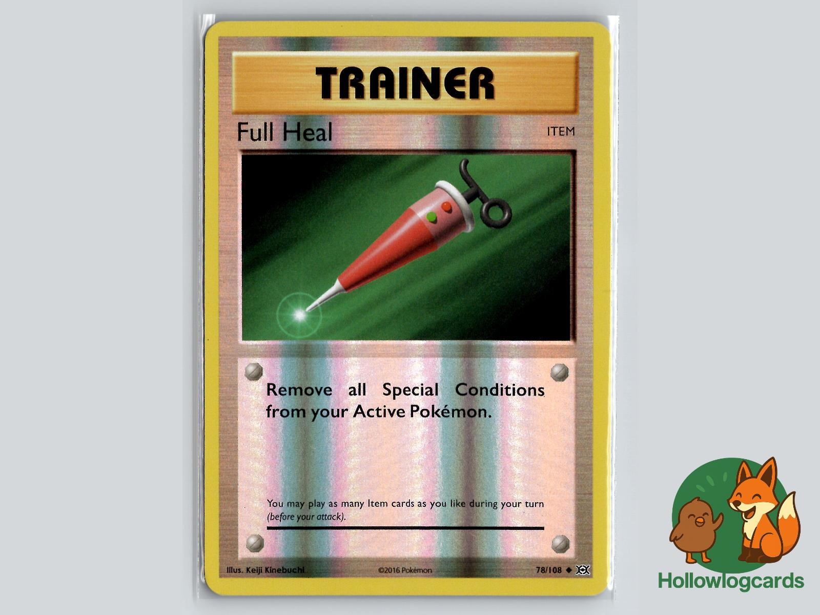 Full Heal (78/108) - Evolutions Pokémon Card