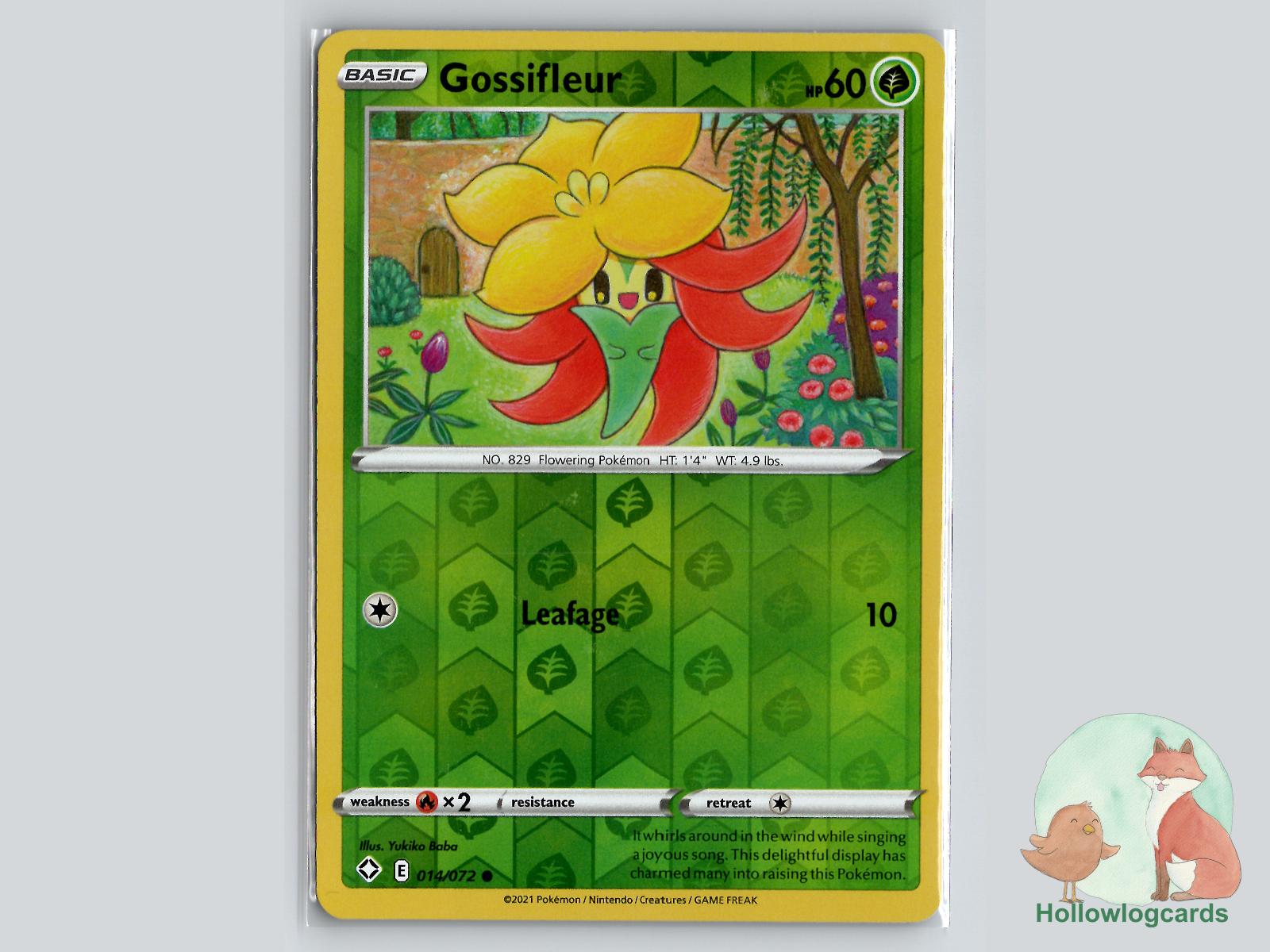 Gossifleur (014/072) - Shining Fates Pokémon Card