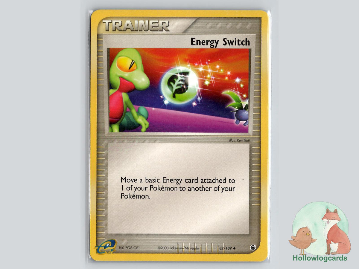 Energy Switch (82/109) - Ruby & Sapphire Pokémon Card