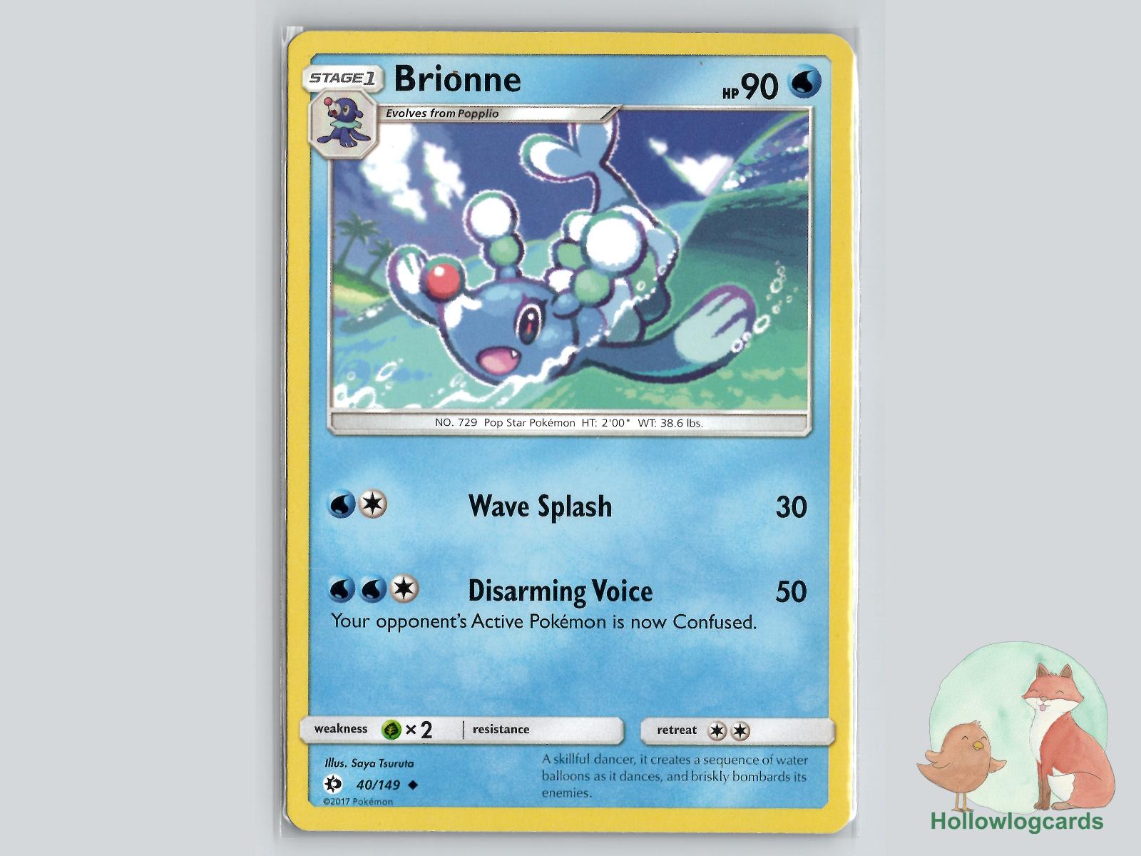 Brionne (40/149) - Base Pokémon Card
