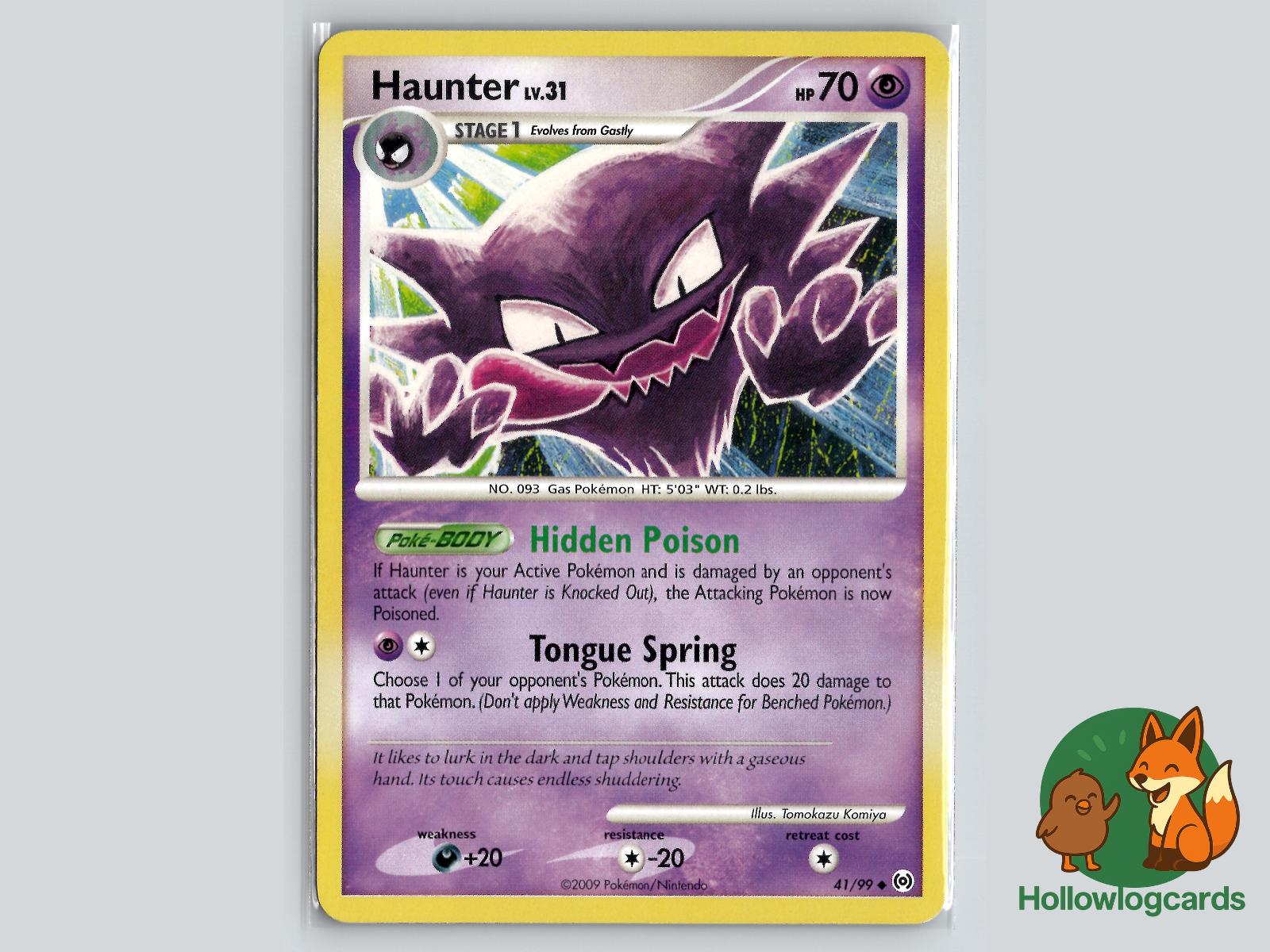 Haunter (41/99) - Arceus Pokémon Card
