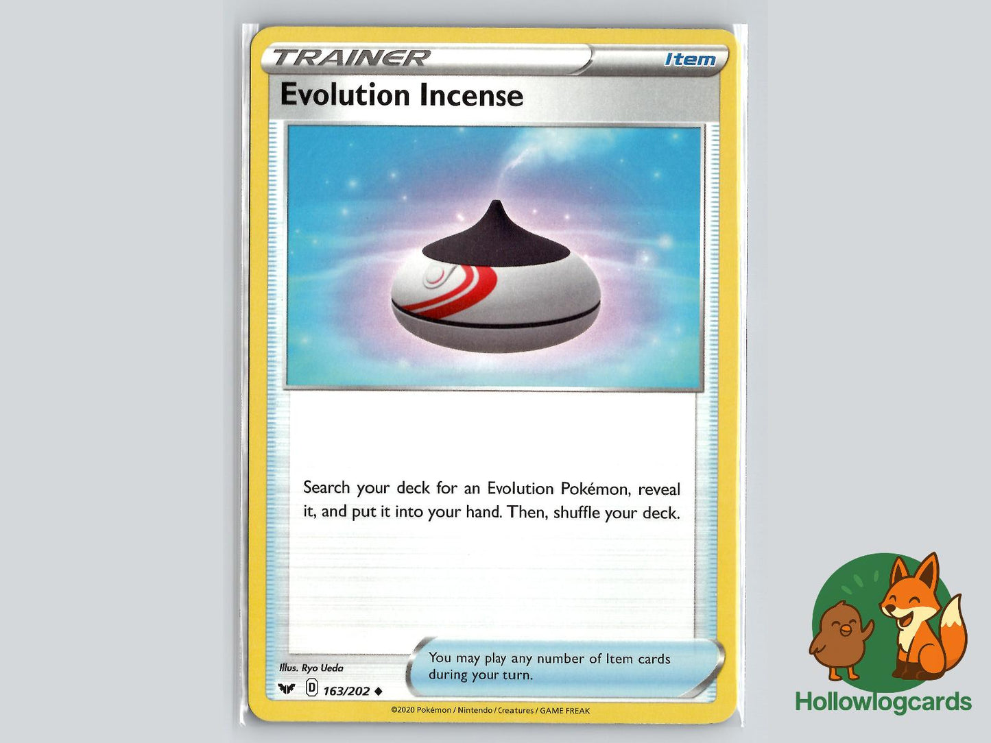 Evolution Incense (163/202) - Sword & Shield Pokémon Card