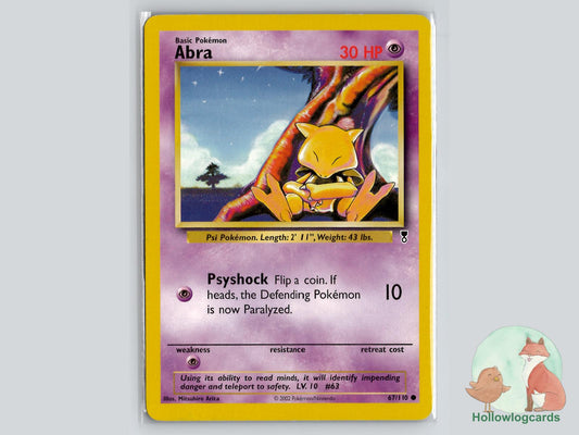 Abra (67/110) - Legendary Collection Pokémon Card