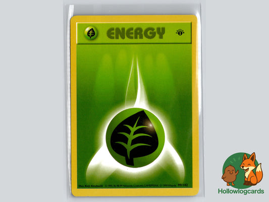 Image of Grass Energy Base Set (BS) #99