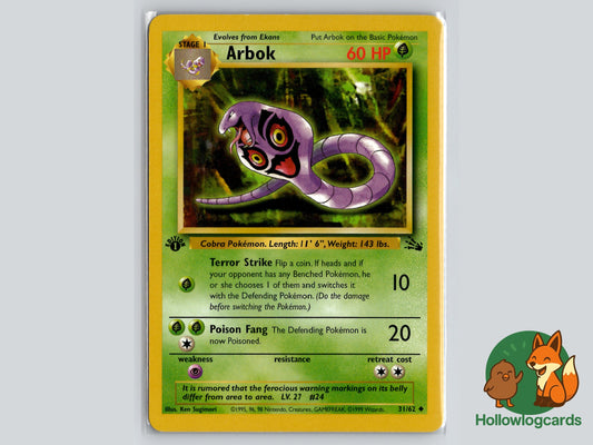 Image of Arbok Fossil (FO) #31