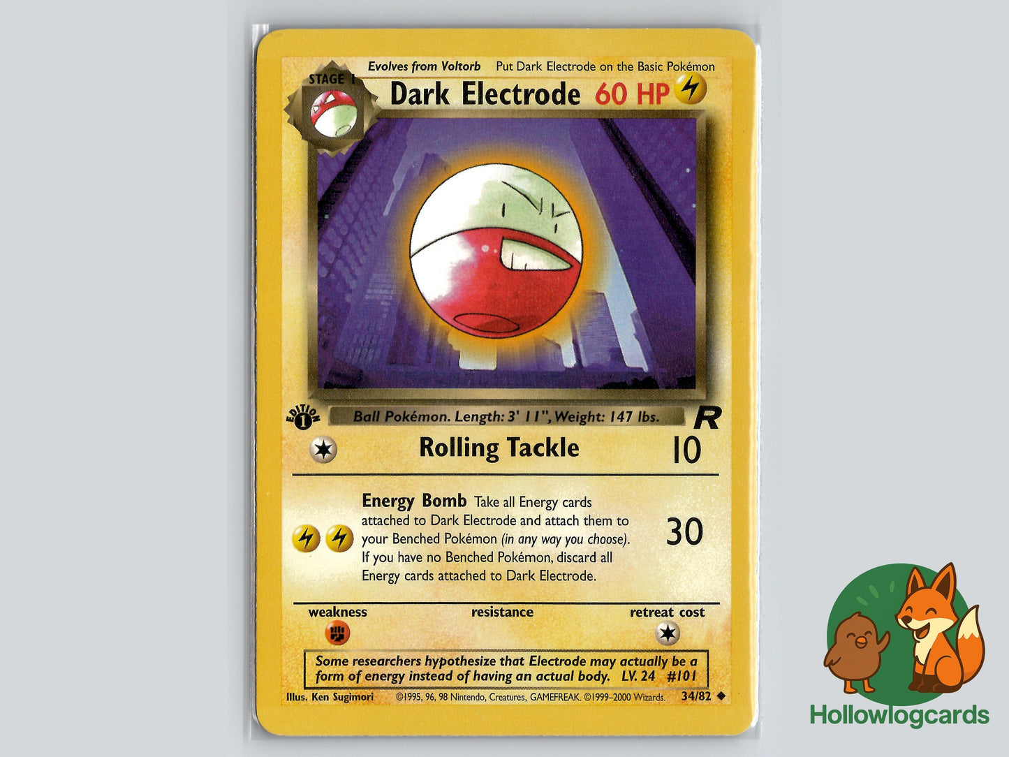 Image of Dark Electrode Team Rocket (RO) #34