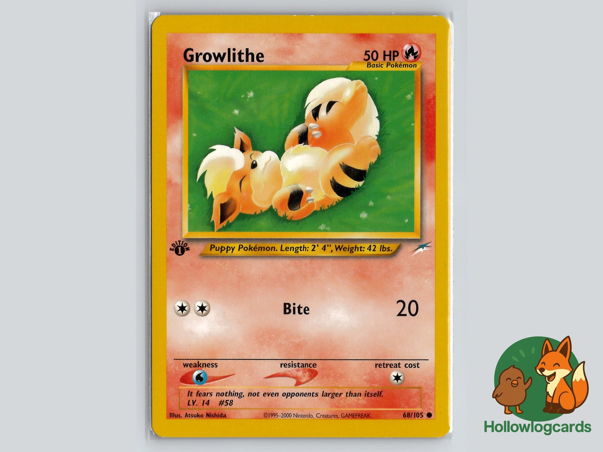 Image of Growlithe Neo Destiny (N4) #68