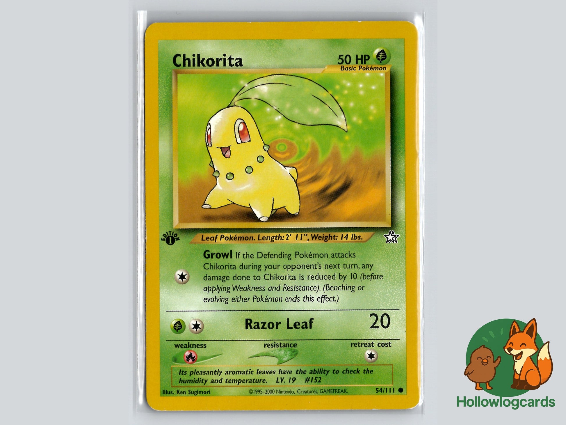 Image of Chikorita Neo Genesis (N1) #54