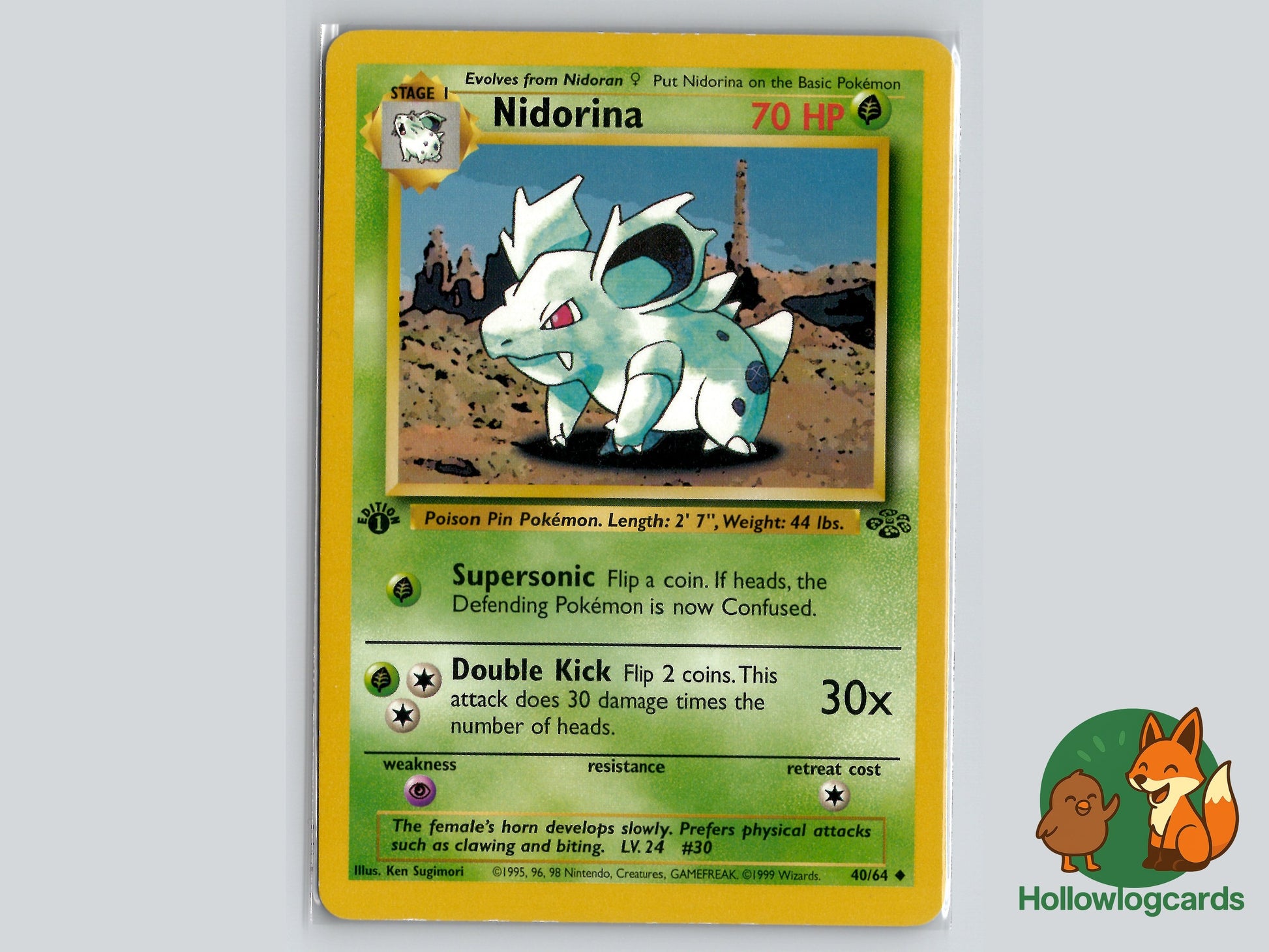 Image of Nidorina Jungle (JU) #40