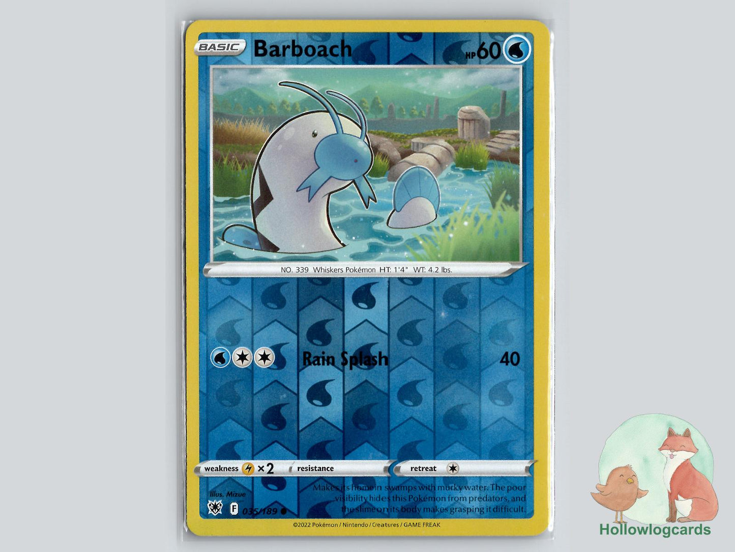 Barboach (035/189) - Astral Radiance Pokémon Card