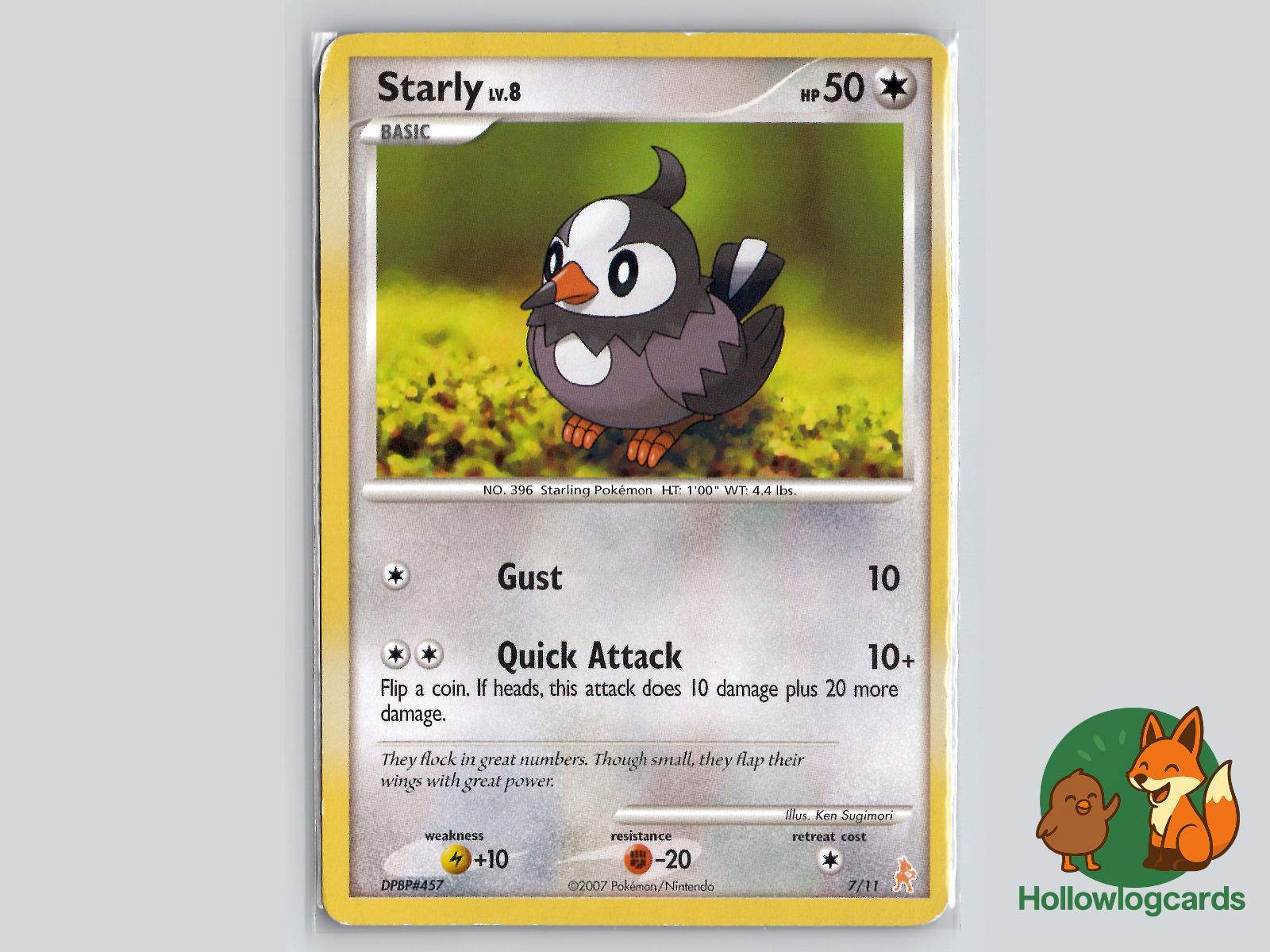 Starly (7/11) Pokémon Card