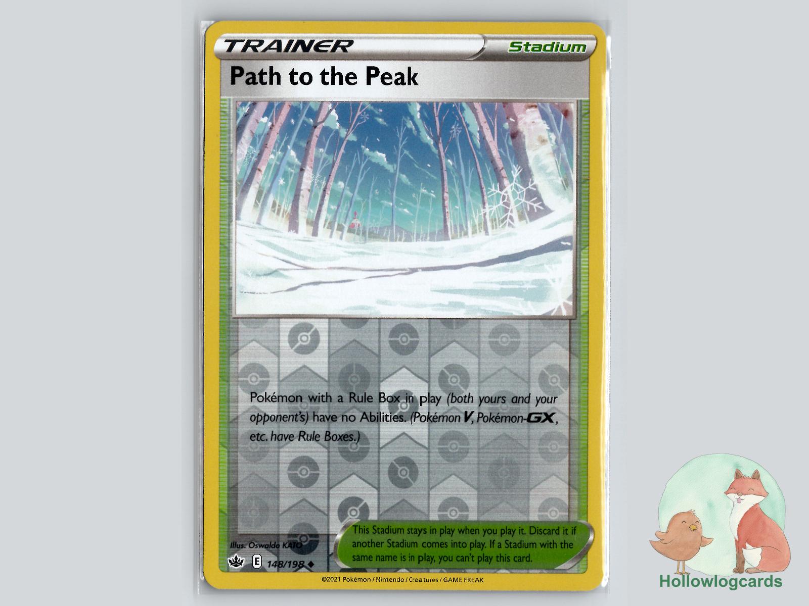 Path to the Peak (148/198) - Chilling Reign Pokémon Card
