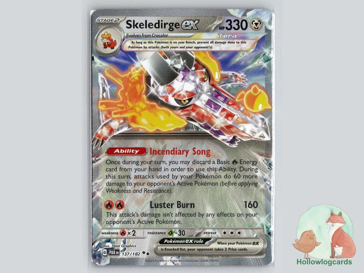 Skeledirge ex (137/182) - Paradox Rift Pokémon Card