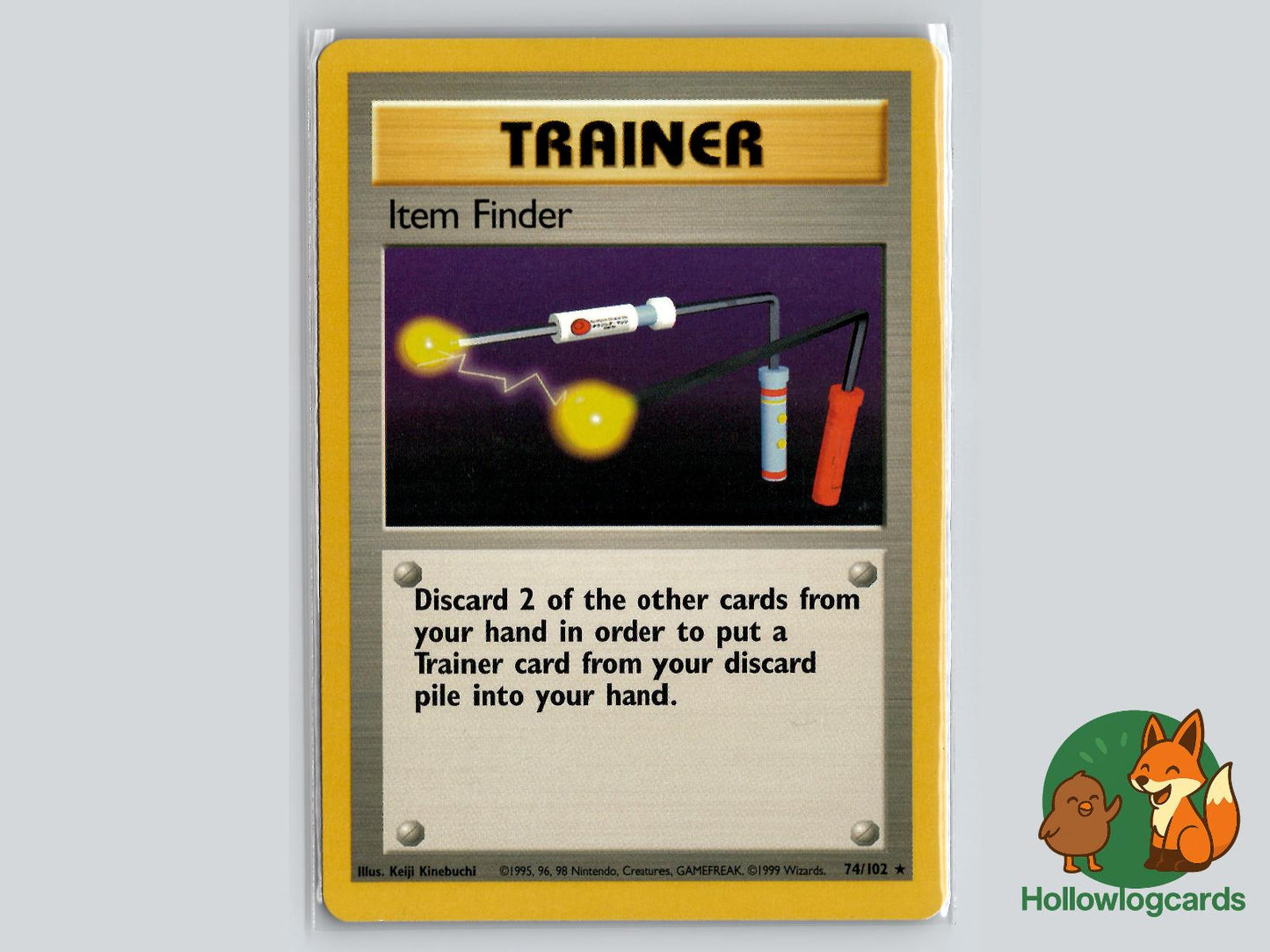 Item Finder (74/102) - Base Pokémon Card