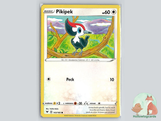 Pikipek (143/185) - Vivid Voltage Pokémon Card