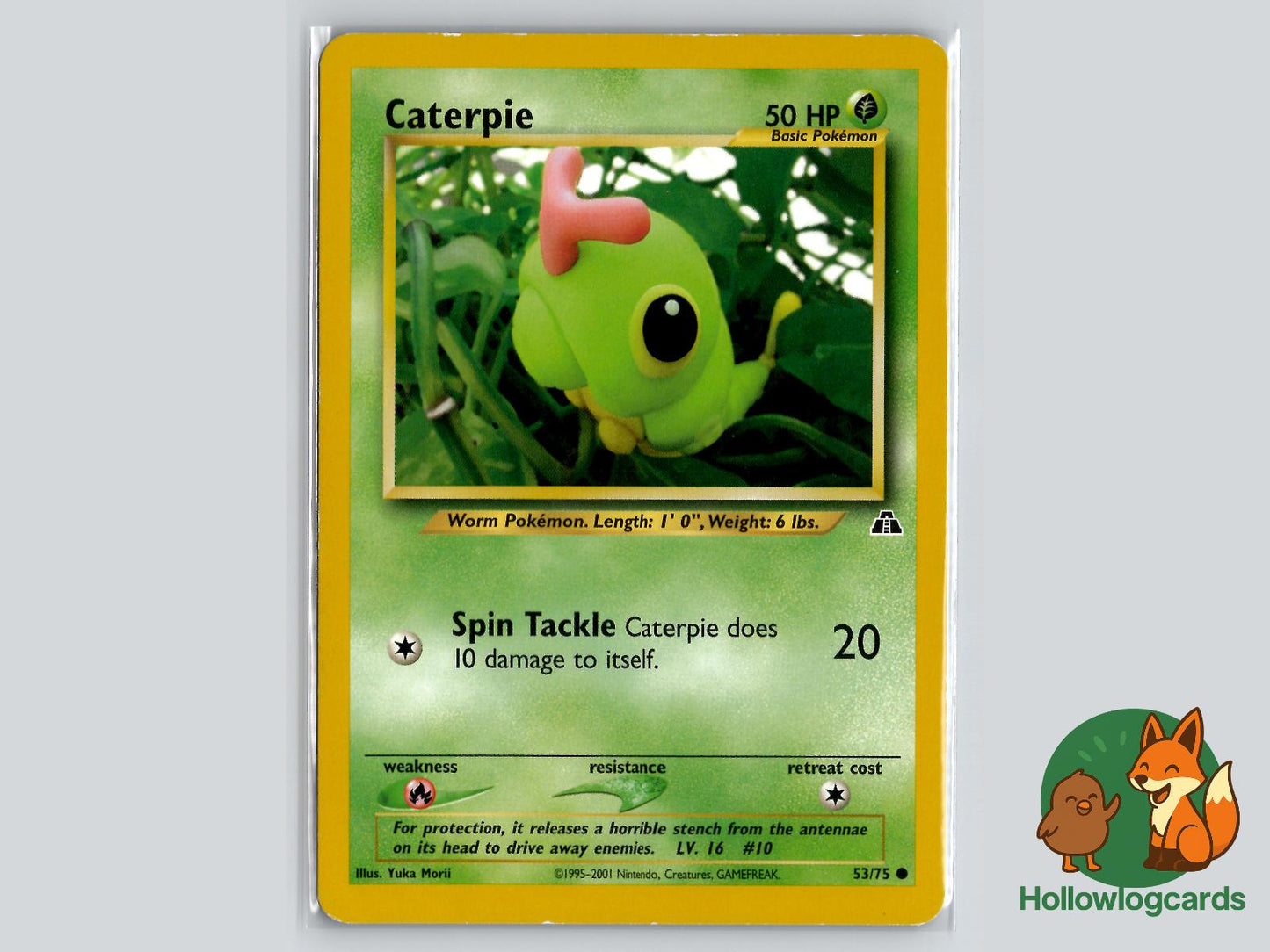 Caterpie (53/75) - Neo Discovery Pokémon Card