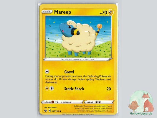 Mareep (047/198) - Chilling Reign Pokémon Card